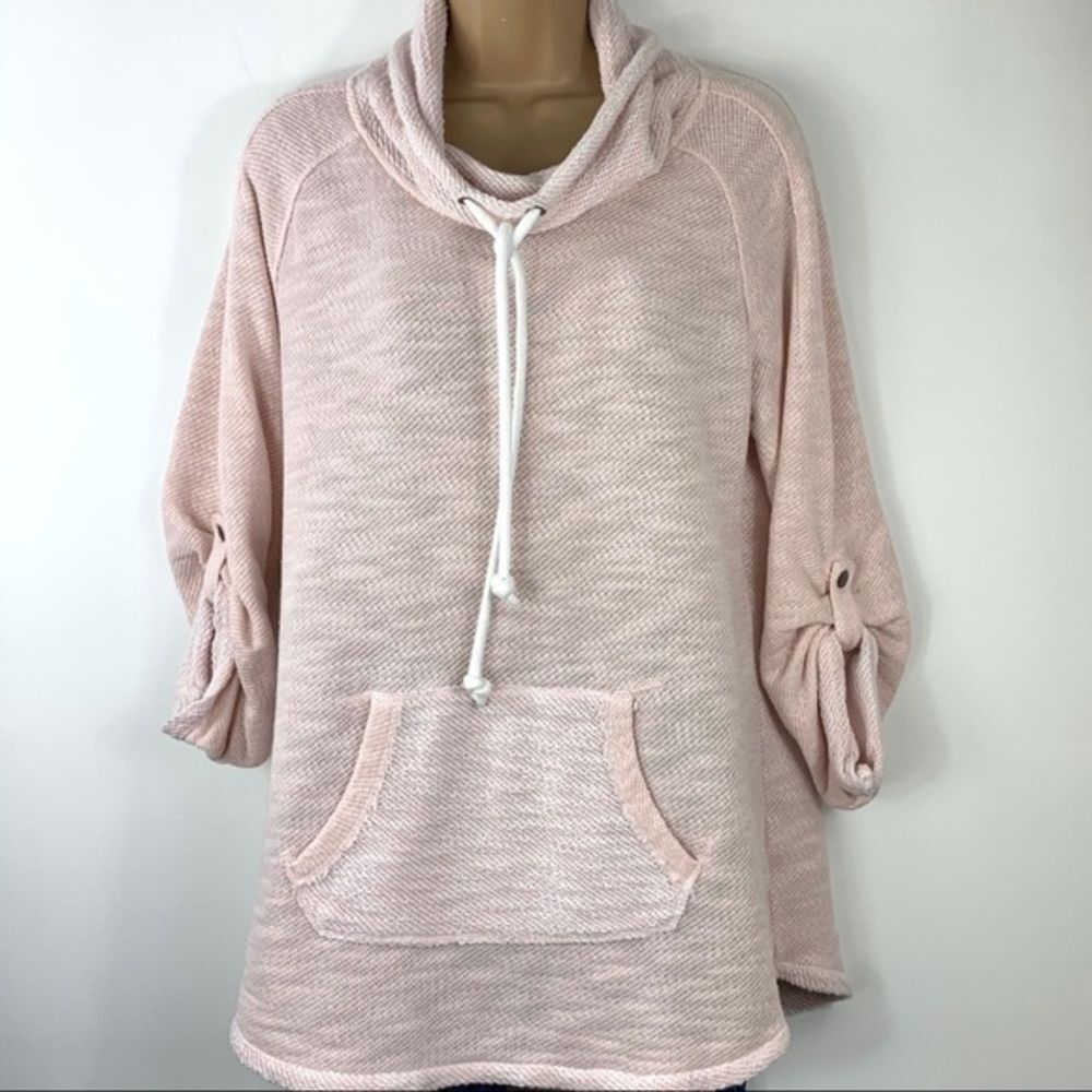 Kensie‎ Performance Pink Cowl Neck Sweater
